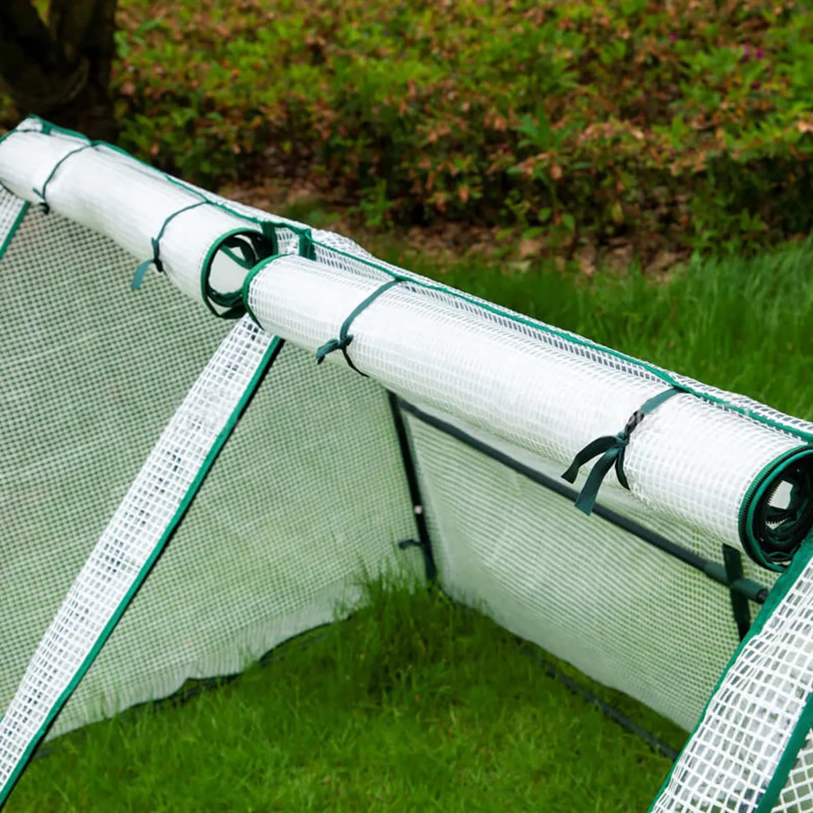 240*90*90cm Reinforced PE Greenhouse Cover Balcony Simple Greenhouse Cover For Outdoors Winter Planting Bracket Not Included