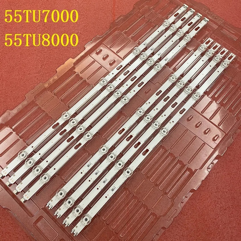 LED Strip For Samsung UE55TU7000K UE55TU8000U UE55AU7002 UE55AU7002U UE55TU7125K UE55TU7022K UN55TU7000F BN96-51424A 51425A