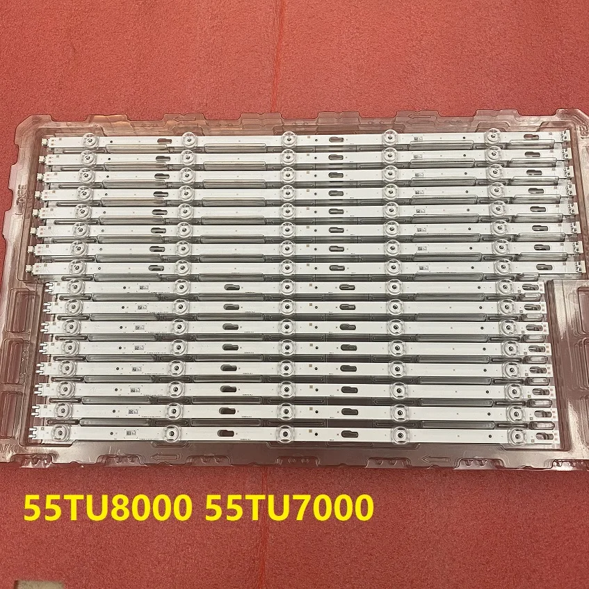 LED Strip For Samsung UE55TU7000K UE55TU8000U UE55AU7002 UE55AU7002U UE55TU7125K UE55TU7022K UN55TU7000F BN96-51424A 51425A