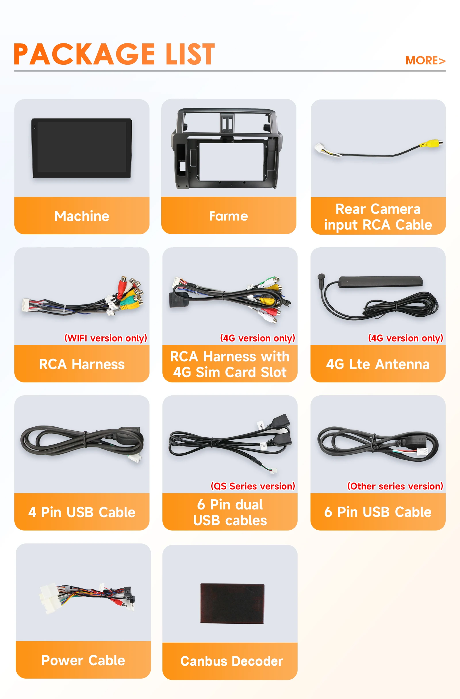 Hizpo AI Voice Car Radio Android Auto Multimedia For Toyota Land Cruiser Prado 150 2013-2017 4G Carplay Autoradio No 2din DVD