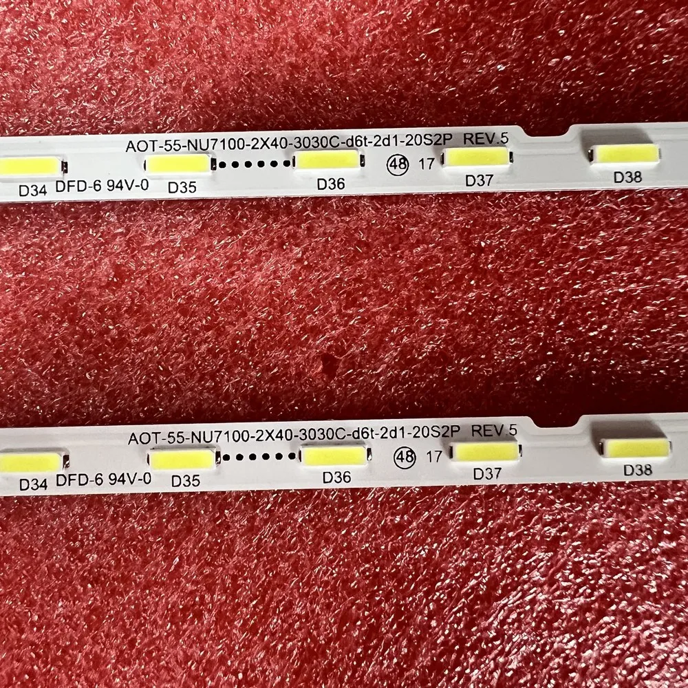LED Strip For Samsung UE55NU7300 UE55NU7300W UE55NU7300U UE55NU7300K UE55NU7179U UE55NU7175U UE55NU7172U UE55NU7170U UE55NU7302K