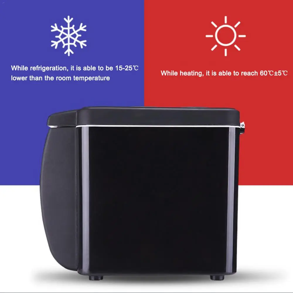 6L 12V Car Refrigerator Freezer Heater Mini Car Freezer Cooler And Warmer Electric Fridge Portable Icebox Travel Refrigerator