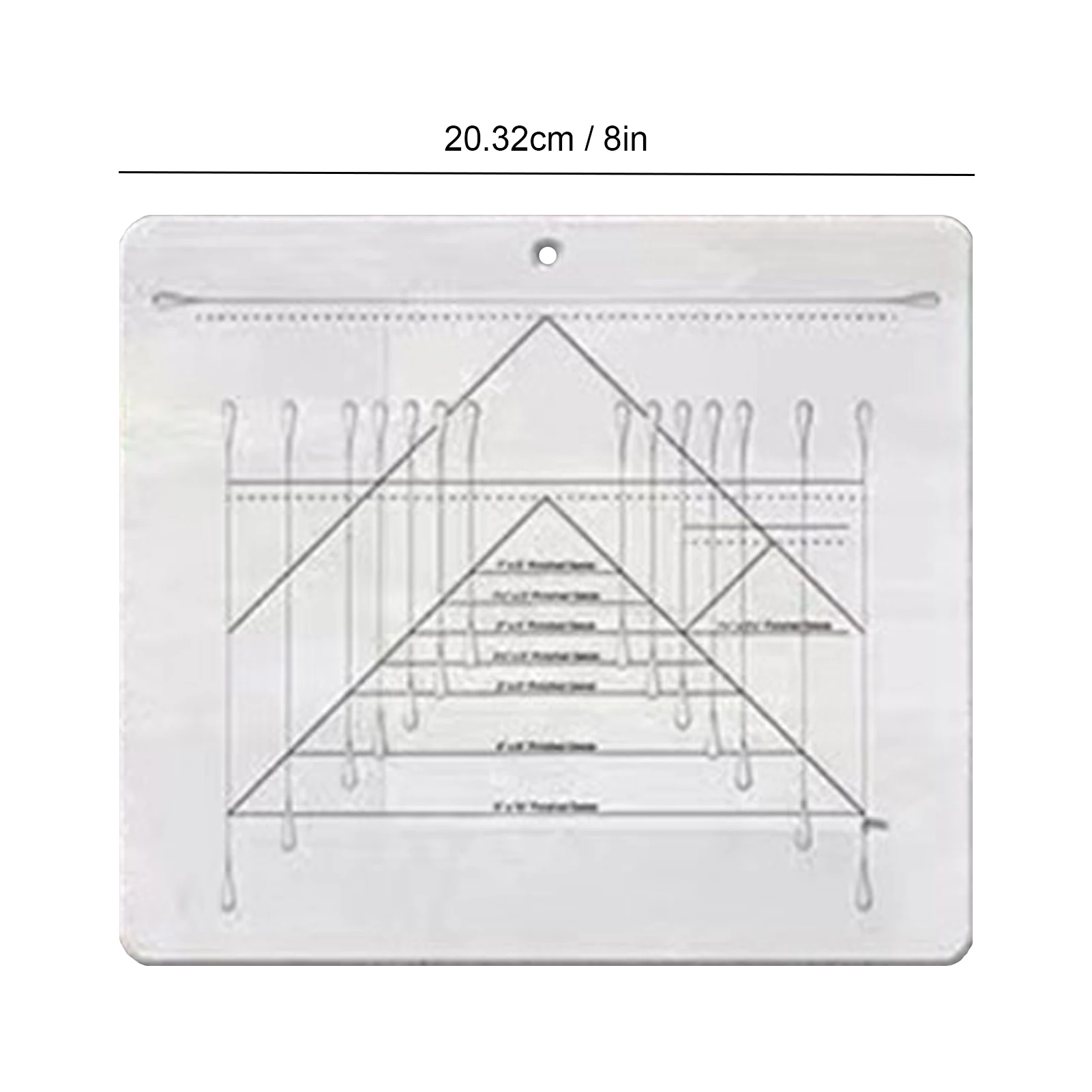 Flying Geese Quilting Rulers Acrylic Sewing Geese Professional Patchwork System Sewing Tool For Quilting Sewing