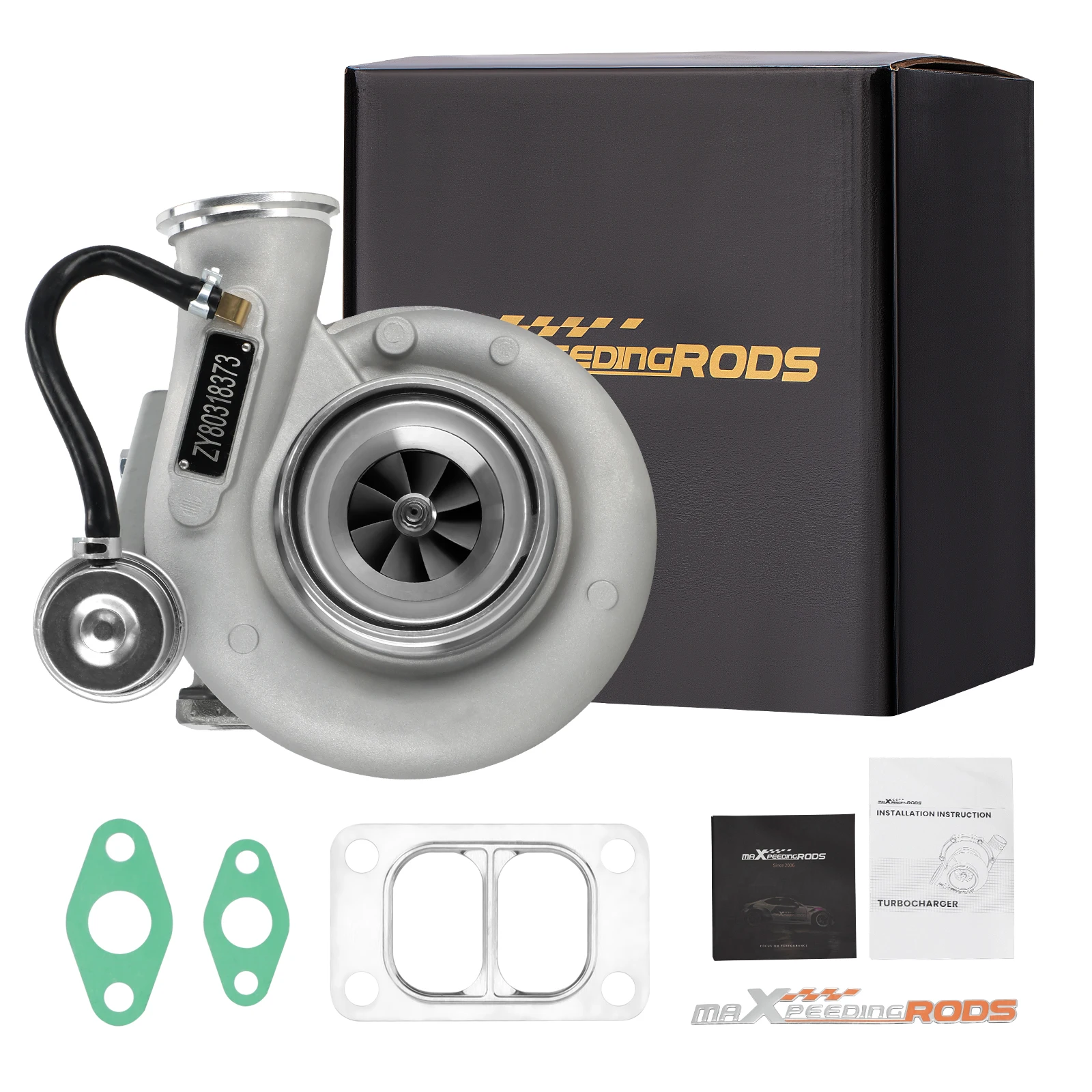 maxpeedingrods Turbo Charger For Dodge Ram 3500 5.9L 6BT ISB M/T 99-02 HX35 HX35W Cummins 3590104 3538881 3534923 3434924