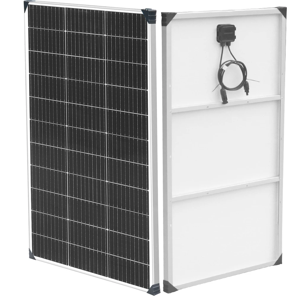 XINPUGUANG 18V Rigid Glass Solar Panel, Waterproof Monocrystalline PV Module, 120W~1200W Optional 1-10pcs, Solar Battery Charger
