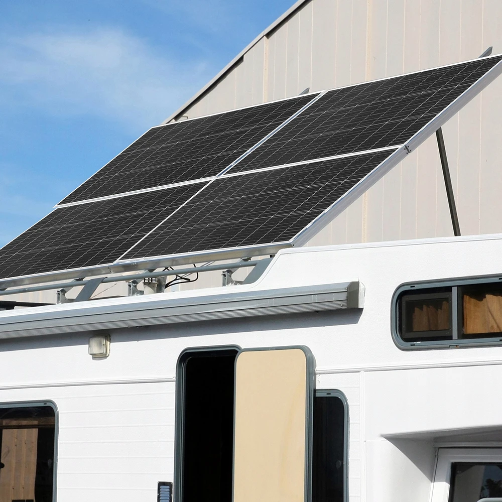 XINPUGUANG 18V Rigid Glass Solar Panel, Waterproof Monocrystalline PV Module, 120W~1200W Optional 1-10pcs, Solar Battery Charger