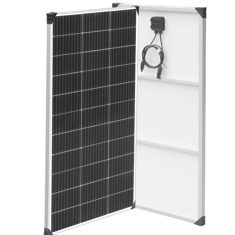 XINPUGUANG 18V Rigid Glass Solar Panel, Waterproof Monocrystalline PV Module, 120W~1200W Optional 1-10pcs, Solar Battery Charger