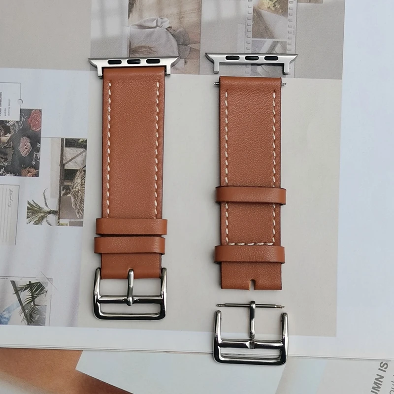 Metal Stainless Steel Connector Adapter for Apple Watch Ultra 49mm 44mm 40-42-45mm 41mm watchbands 2pcs Connectors Accessories