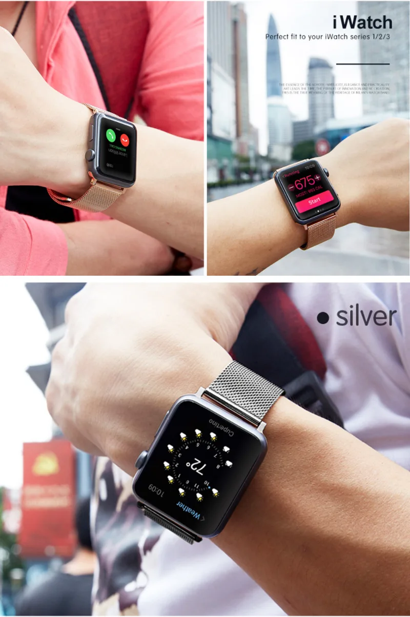 Metal Stainless Steel Connector Adapter for Apple Watch Ultra 49mm 44mm 40-42-45mm 41mm watchbands 2pcs Connectors Accessories