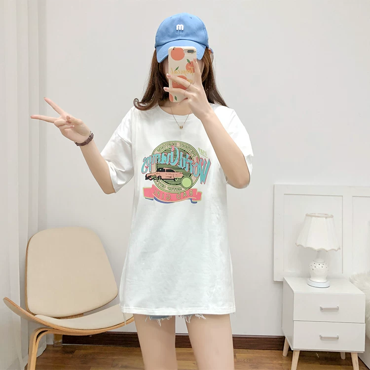 Summer Women's Maternity Nursing Tops Casual Short Sleeve Side Pregnancy Breastfeeding Tshirt Solid Pregnant photoshoot Top
