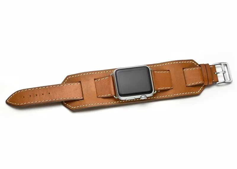 Leather strap For apple watch band 44mm 49mm 40mm 45mm 41mm 38mm 45 correa bracelet watchband iwatch series 8 4 3 5 se 6 7 ultra