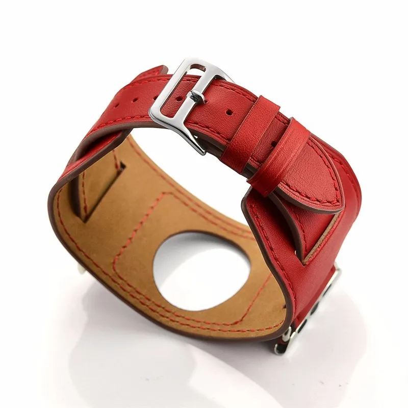 Leather strap For apple watch band 44mm 49mm 40mm 45mm 41mm 38mm 45 correa bracelet watchband iwatch series 8 4 3 5 se 6 7 ultra