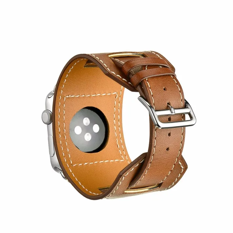 Leather strap For apple watch band 44mm 49mm 40mm 45mm 41mm 38mm 45 correa bracelet watchband iwatch series 8 4 3 5 se 6 7 ultra