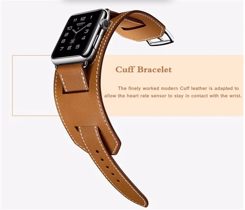 Leather strap For apple watch band 44mm 49mm 40mm 45mm 41mm 38mm 45 correa bracelet watchband iwatch series 8 4 3 5 se 6 7 ultra