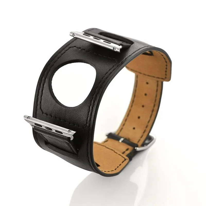 Leather strap For apple watch band 44mm 49mm 40mm 45mm 41mm 38mm 45 correa bracelet watchband iwatch series 8 4 3 5 se 6 7 ultra