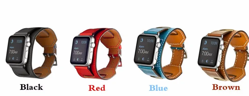 Leather strap For apple watch band 44mm 49mm 40mm 45mm 41mm 38mm 45 correa bracelet watchband iwatch series 8 4 3 5 se 6 7 ultra