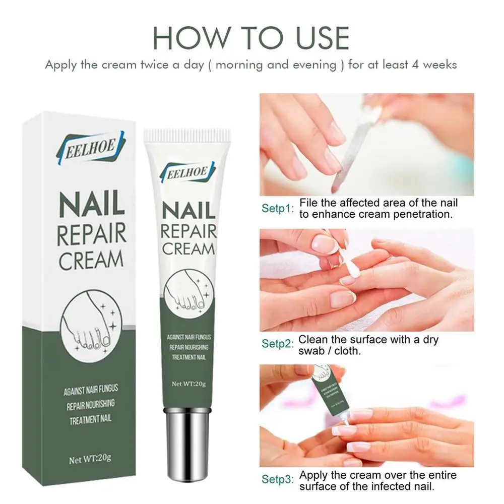 25g Nail Care Cream Anti-fungals Nail Therapy Serum Foot Nail Fungi Removal Gel Anti Infected Paronychia Onychomycosis Product