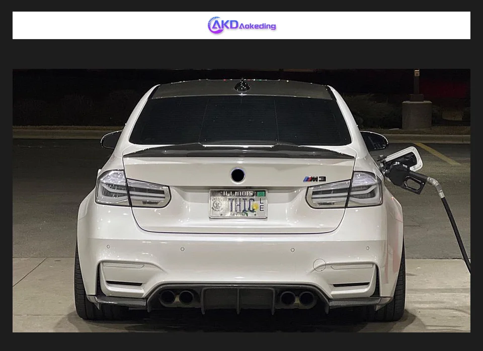 AKD Tail Lamp for BMW F30 F35 F80 LED Tail Light 2013-2019 3 series 320I 325I Rear Fog Brake Turn Signal Automotive Accessories