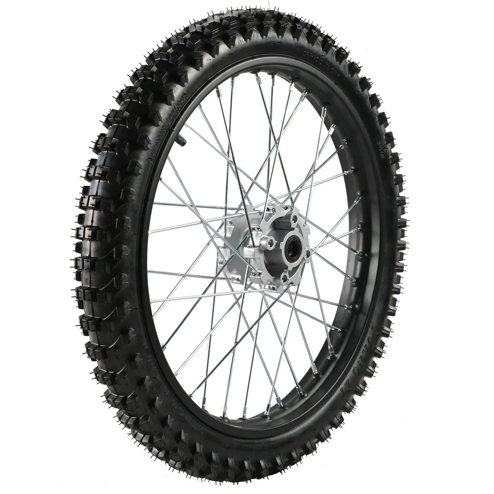 2PCS Front Rear 16" + 19" Wheel 70/100-19 90/100-16 Tire On Rim Fit 15mm Axle for Apollo Taotao 125/150/200/250cc