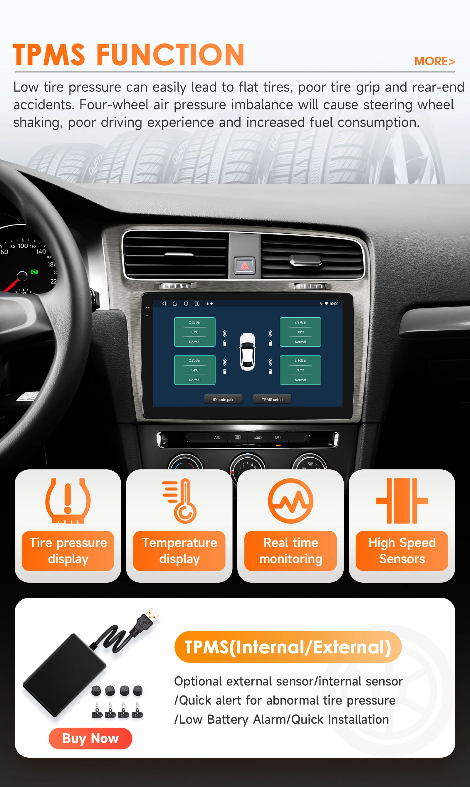 Hizpo AI Voice Wireless CarPlay Android Auto Radio for Volkswagen VW Golf 7 2013-2017 Car Multimedia Player GPS 2din Autoradio