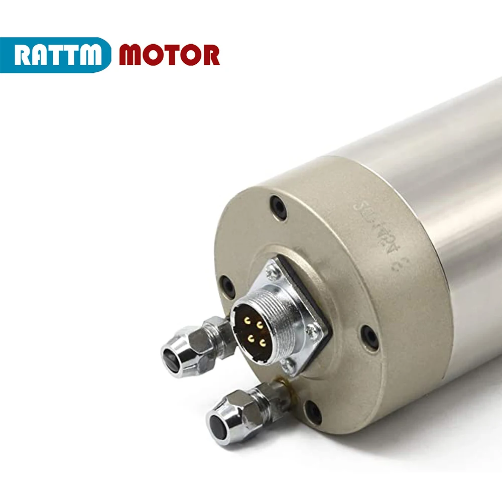 【EU US Stock】2.2KW ER20 110V 220V CNC Water Cooled Spindle Motor 24000RPM For Woodworking Router Engraving Milling Machine