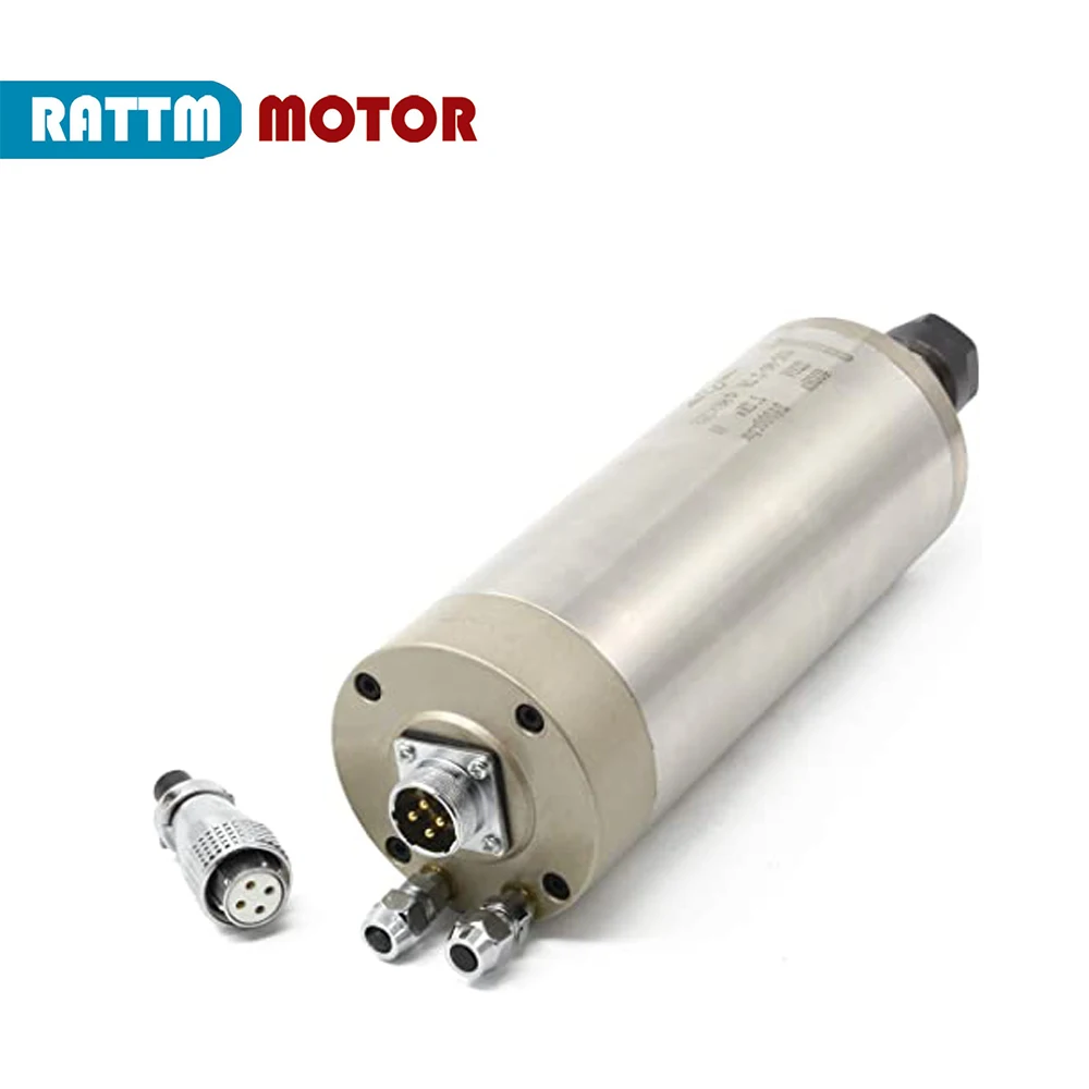 【EU US Stock】2.2KW ER20 110V 220V CNC Water Cooled Spindle Motor 24000RPM For Woodworking Router Engraving Milling Machine