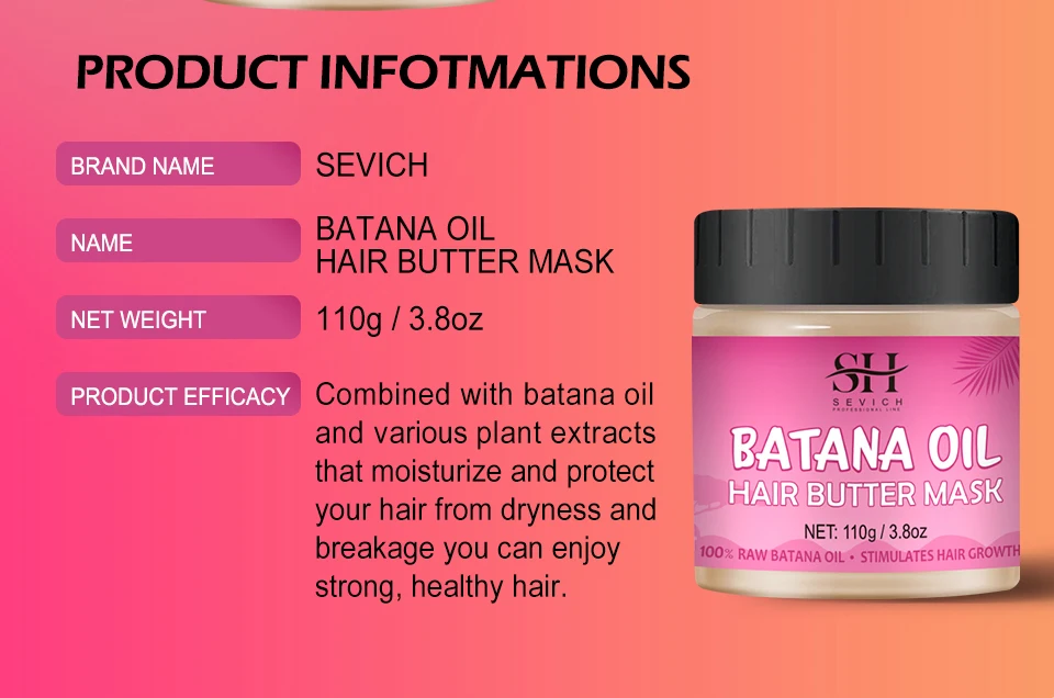7pc Batana Oil Product Fast Hair Growth Oil For Men Hair Growing Spray Anti Hair Loss Shampoo Butter Hair Mask Hair Care Capsule