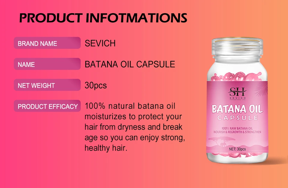 7pc Batana Oil Product Fast Hair Growth Oil For Men Hair Growing Spray Anti Hair Loss Shampoo Butter Hair Mask Hair Care Capsule