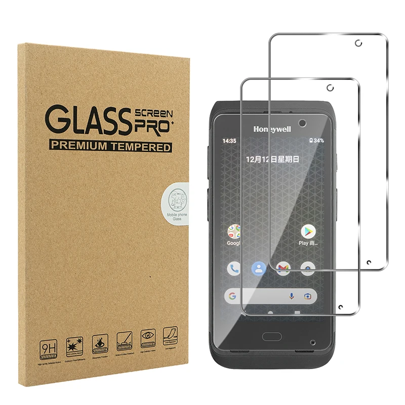10PCS Tempered Glass Screen Protector for Honeywell Dolphin CT40