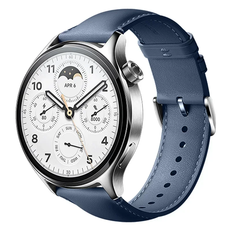 Leather Strap for Xiaomi Watch S3 S1 Pro/S1 & MI Color 2/S1 Active Cowhide Band for Universal 22MM Bracelet Accessories