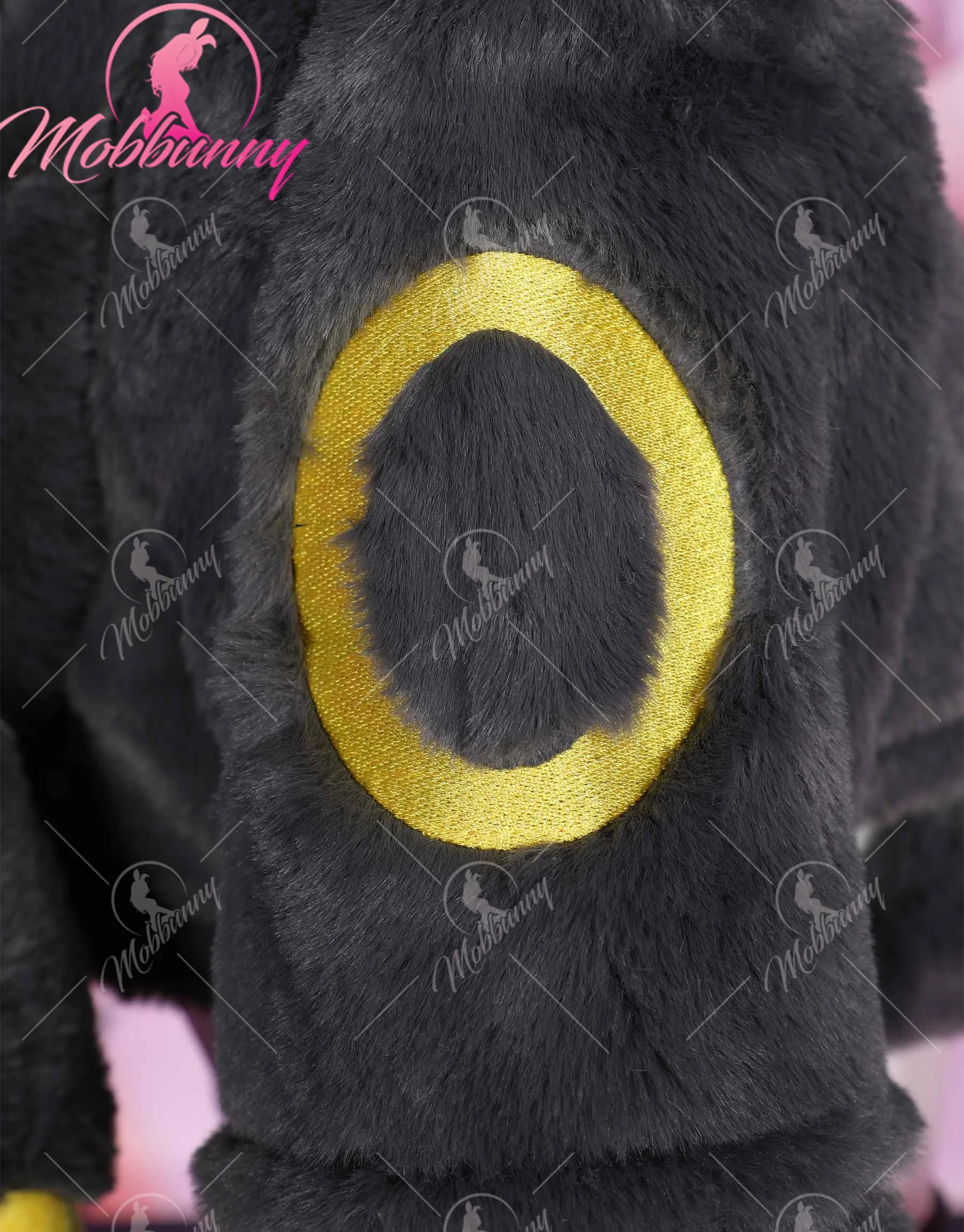 Mobbunny PM Derivative Furry Paw Women's Sexy Lingerie Kawaii Plush Homewear Paw Gloves Hoodie Top and Bra Panty with Stockings