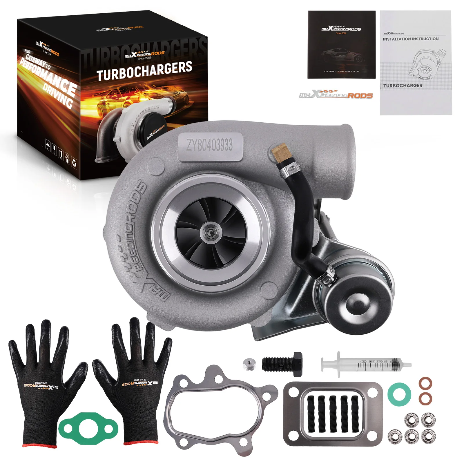 GT28 GT2871 GT2871R GT2860 SR20 CA18DET Oil+Water Cooling Universal Turbocharger 400+HP Sales Turbo Charger