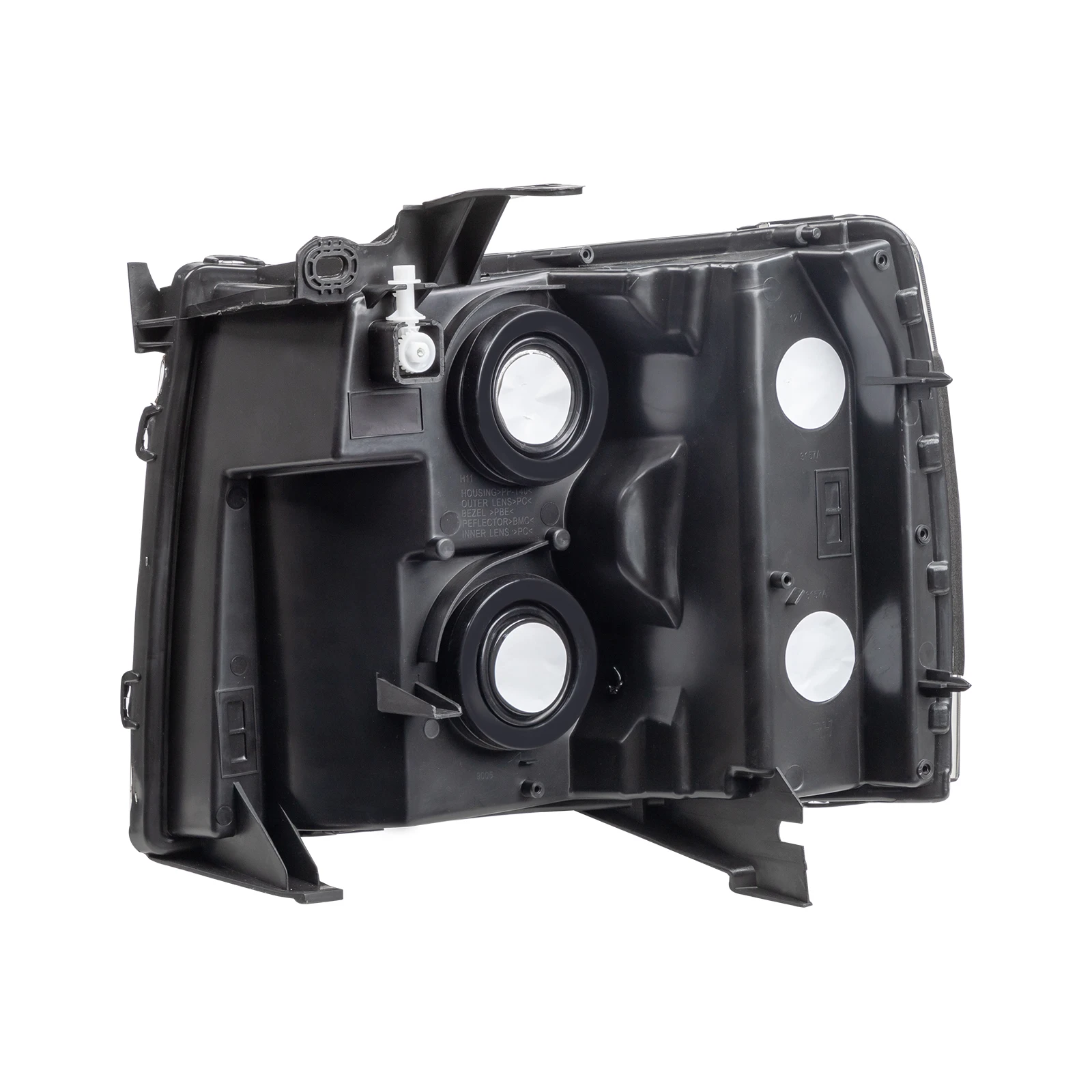 Pair Left&Right Headlights For 2007 2008 2009 2010 2011 2012 2013 Chevy Silverado 1500 2500HD 3500HD Clear Projector