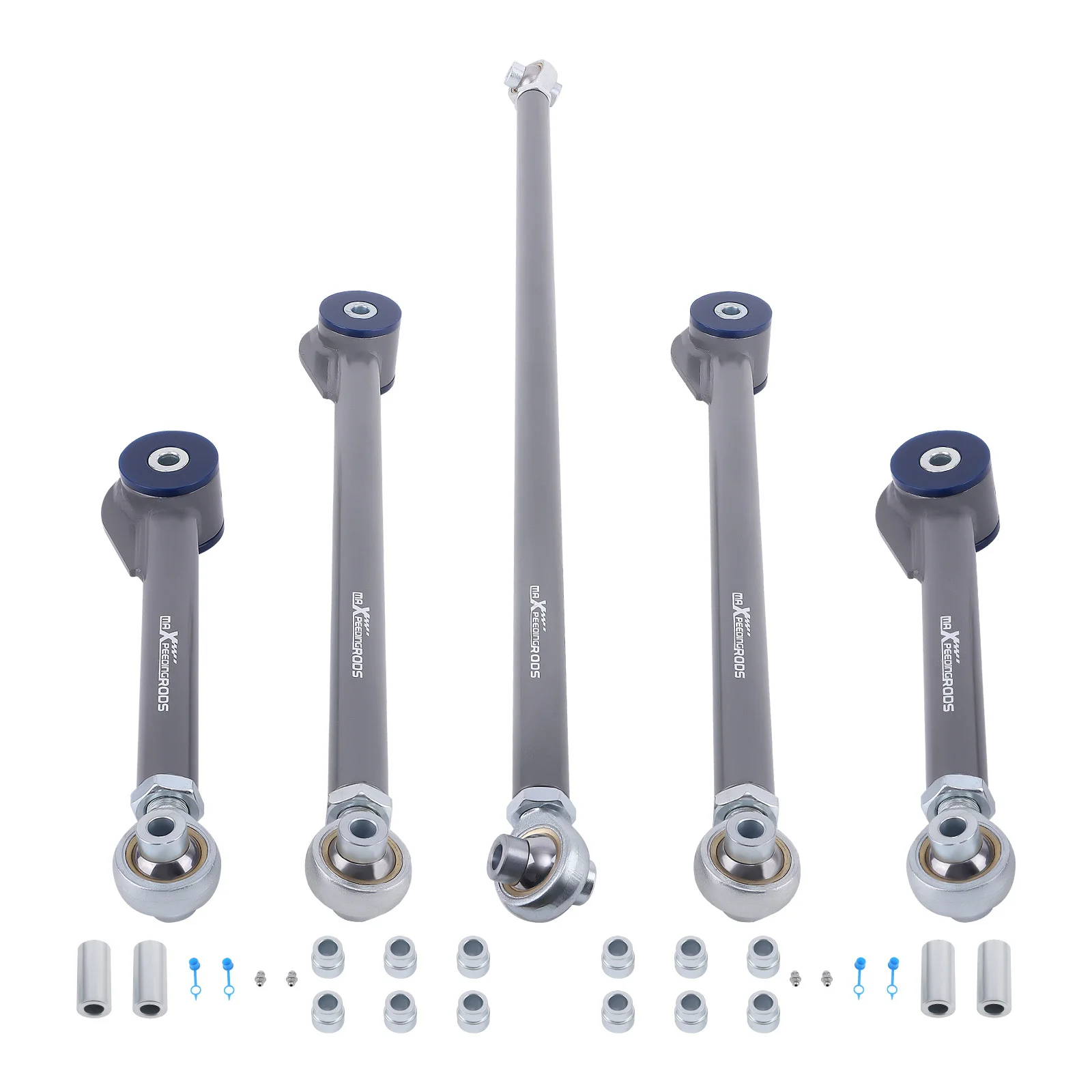 5 Pcs Rear Control Arms Track Bar for Toyota 4-Runner 1996-2002 2WD 4WD