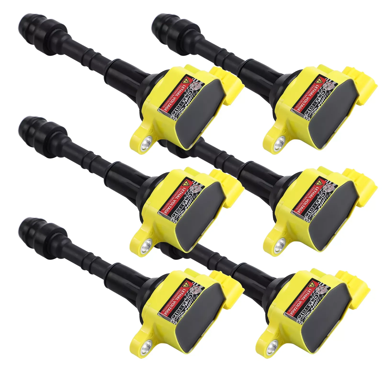 Set of 6 Ignition Coil For 2002-2008 Nissan Frontier Pathfinder Maxima UF349