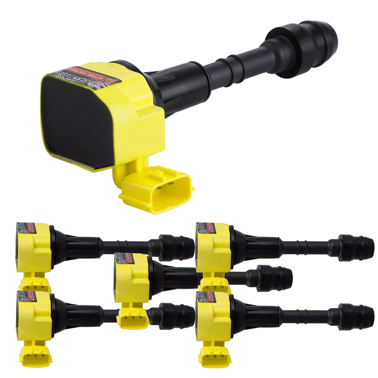Set of 6 Ignition Coil For 2002-2008 Nissan Frontier Pathfinder Maxima UF349