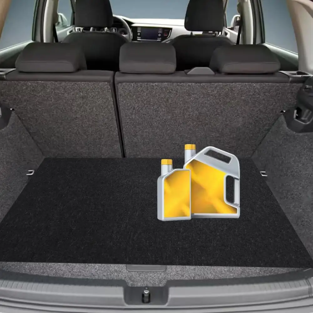 Garage Floor Mats Non-Slip Oil Spill Floor Protector Under Car Mat Automotive Maintenance Oil Absorbent Pad For Dustbins