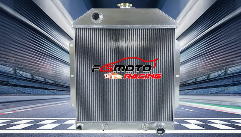 FOR 1949-1953 FORD CAR SEDAN CHEVY ENGINE SWAP 49 50 51 1950 1951 1952 ALUMINUM RADIATOR