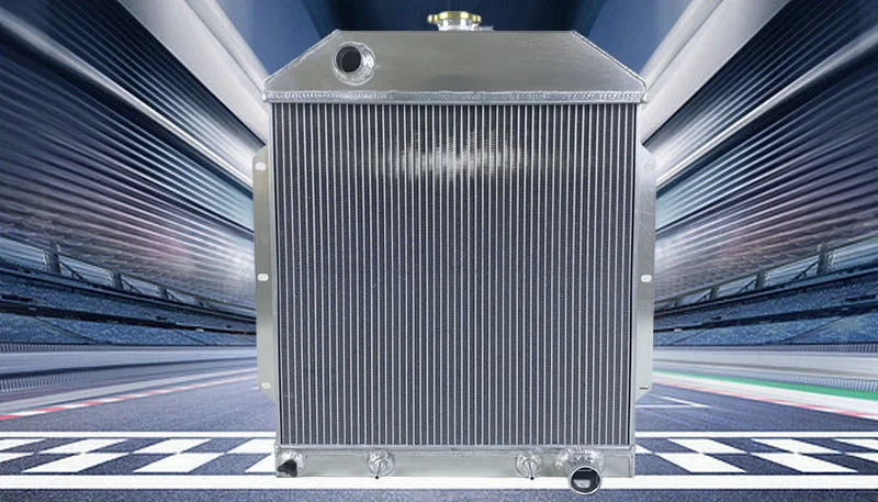 FOR 1949-1953 FORD CAR SEDAN CHEVY ENGINE SWAP 49 50 51 1950 1951 1952 ALUMINUM RADIATOR