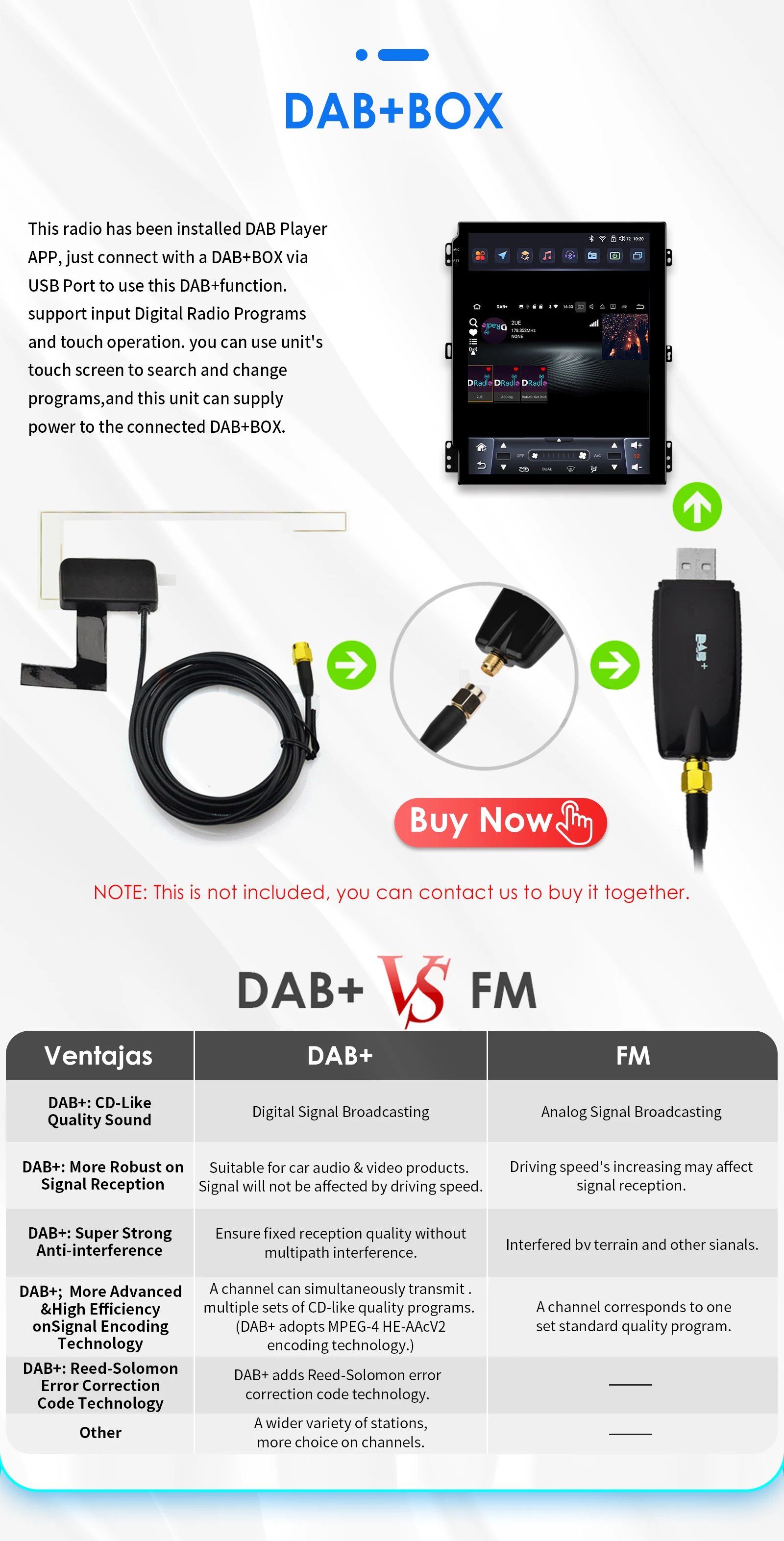 Hizpo 9.7" Car Stereo Radio for Honda Civic 2015 - 2020 Multimedia Player Navigation GPS 2 Din 4G Audio Tesla Style Carplay DSP
