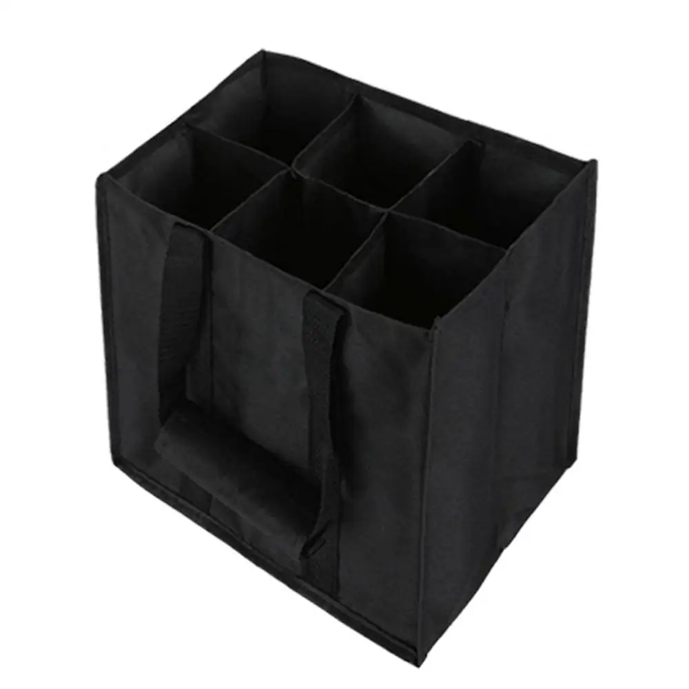 Liquor Carrier Bag Reusable Wine Carrier Bag For Travel Secure Wine Bags Travel Wine Bottle Holder Convenient For Outdoor