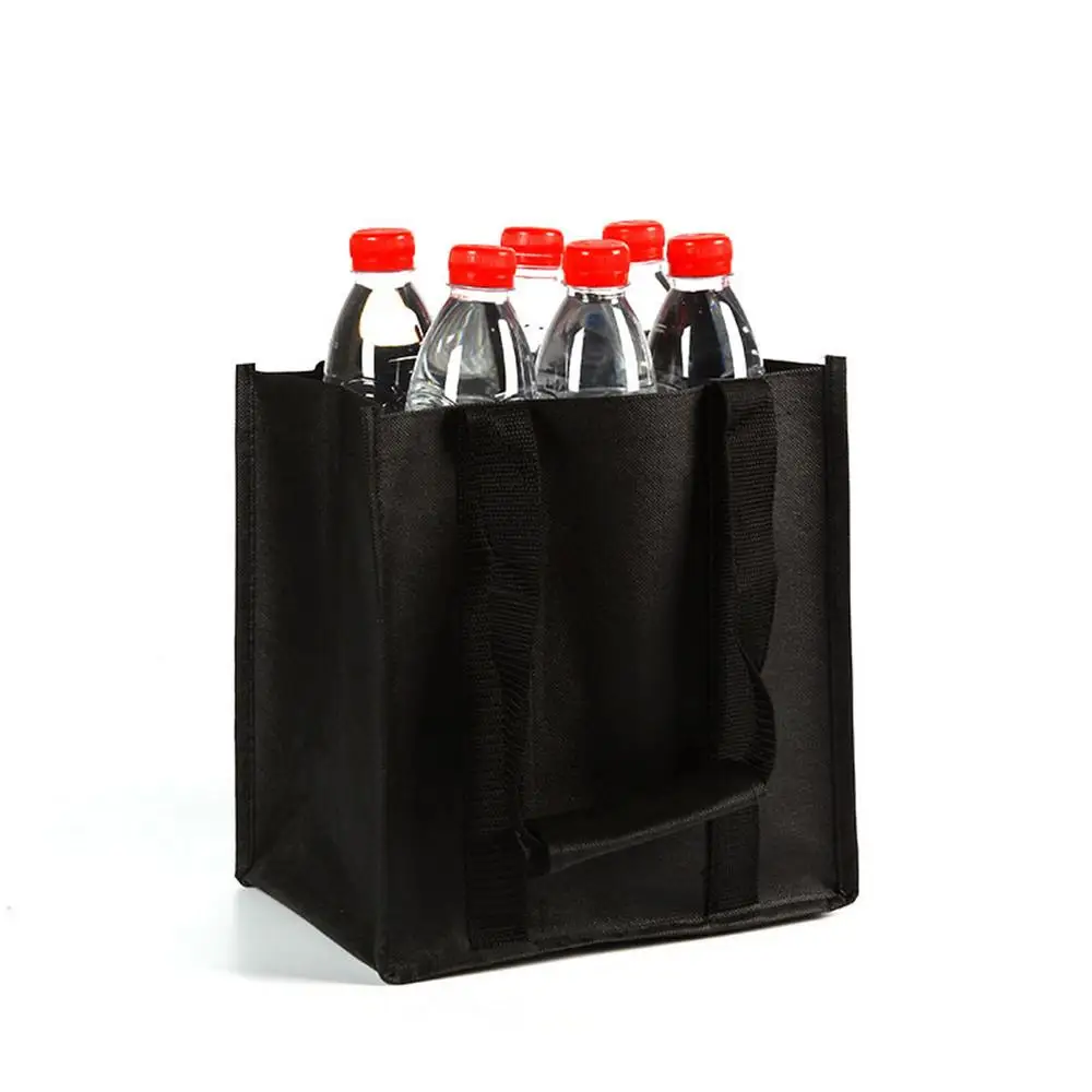Liquor Carrier Bag Reusable Wine Carrier Bag For Travel Secure Wine Bags Travel Wine Bottle Holder Convenient For Outdoor