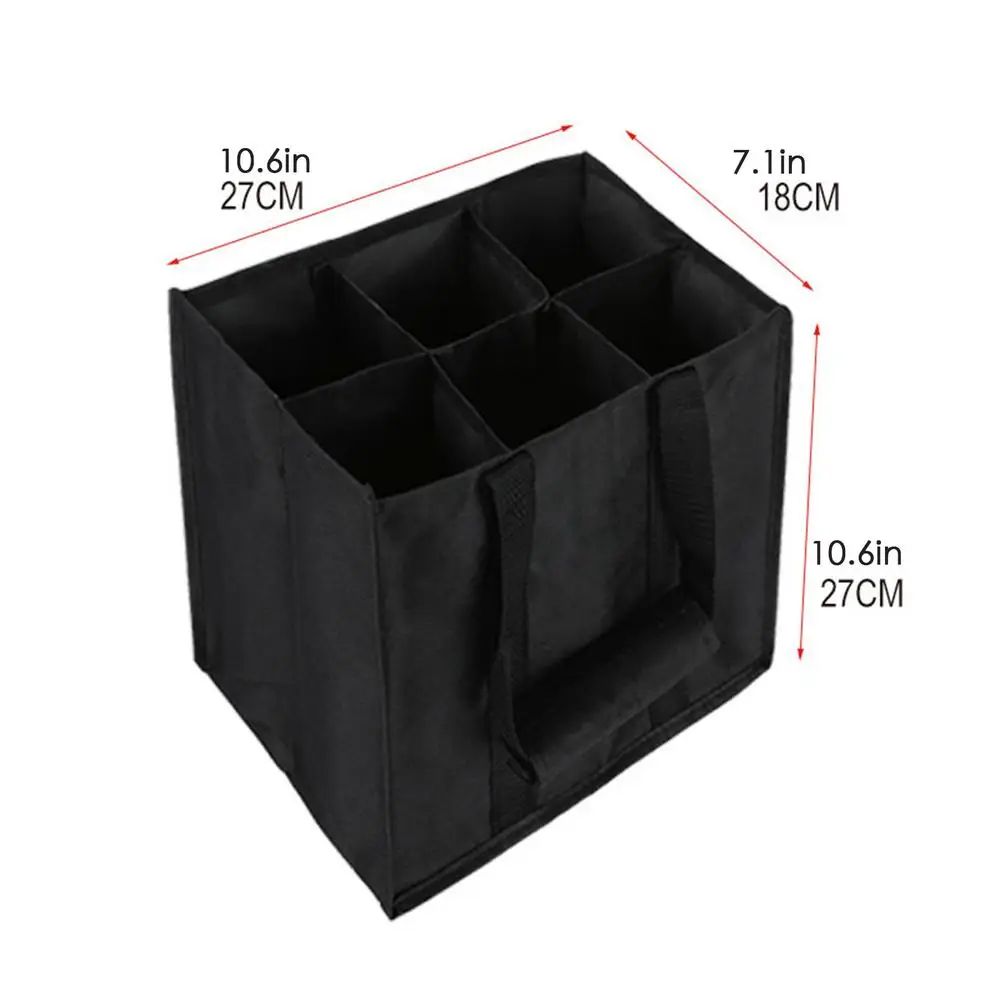 Liquor Carrier Bag Reusable Wine Carrier Bag For Travel Secure Wine Bags Travel Wine Bottle Holder Convenient For Outdoor