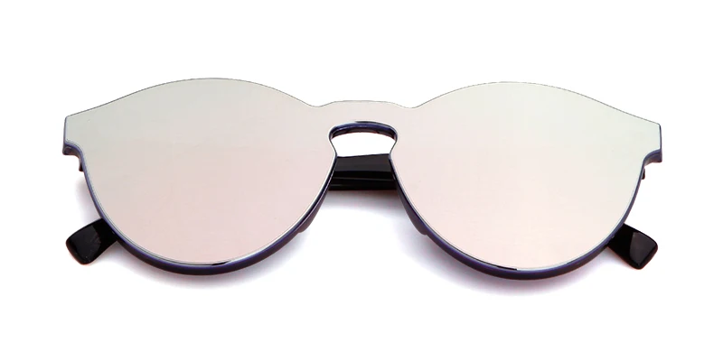 SORVINO Candy Color Sunglasses Round Rimless Sunglasses for Women Trendy Transparent Eyewear Vintage Red Purple Blue Green Glass