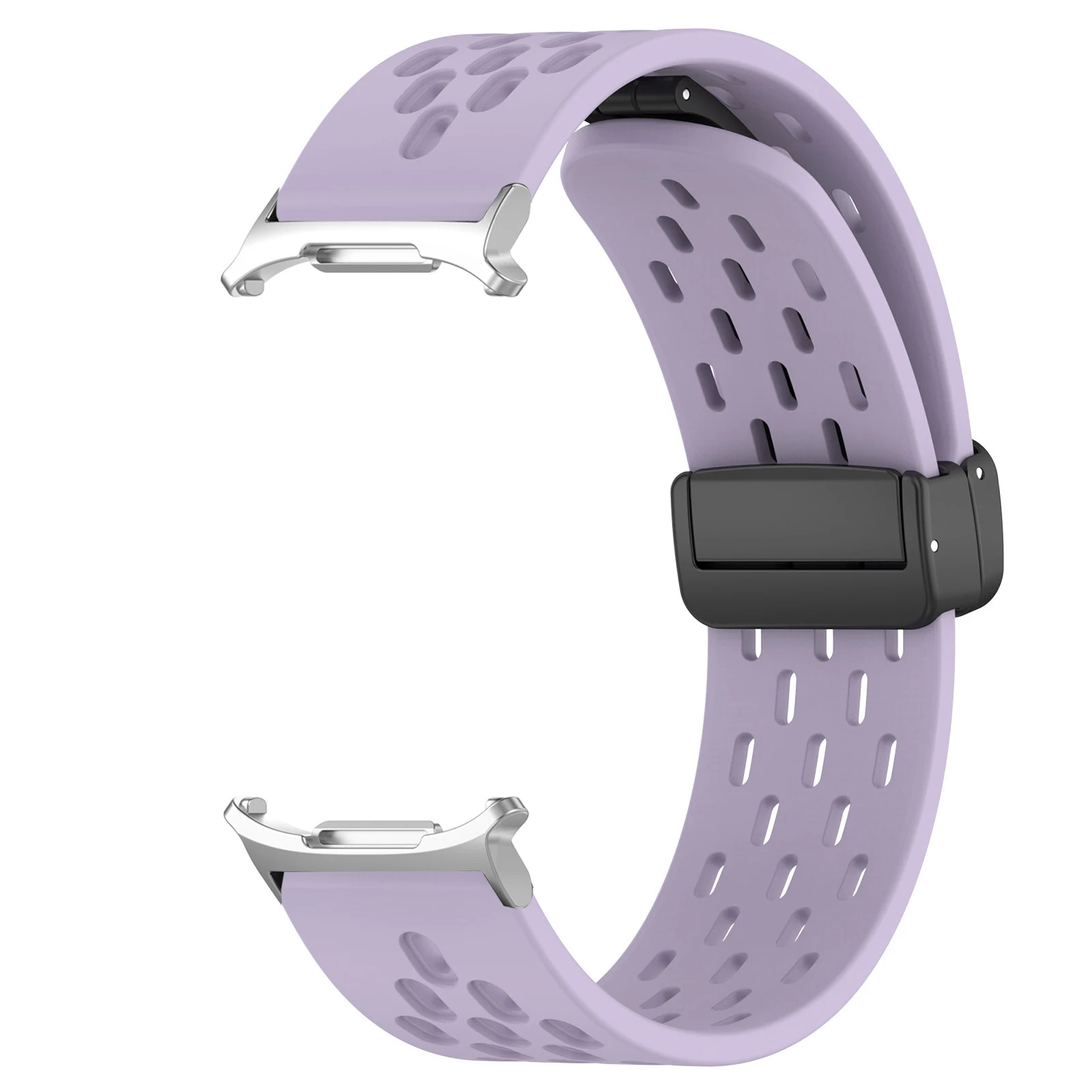 Magnetic Loop For Samsung Watch 7 ultra band 47mm Accessories sport Silicone belt bracelet correa Galaxy Watch Ultra Strap 47 mm