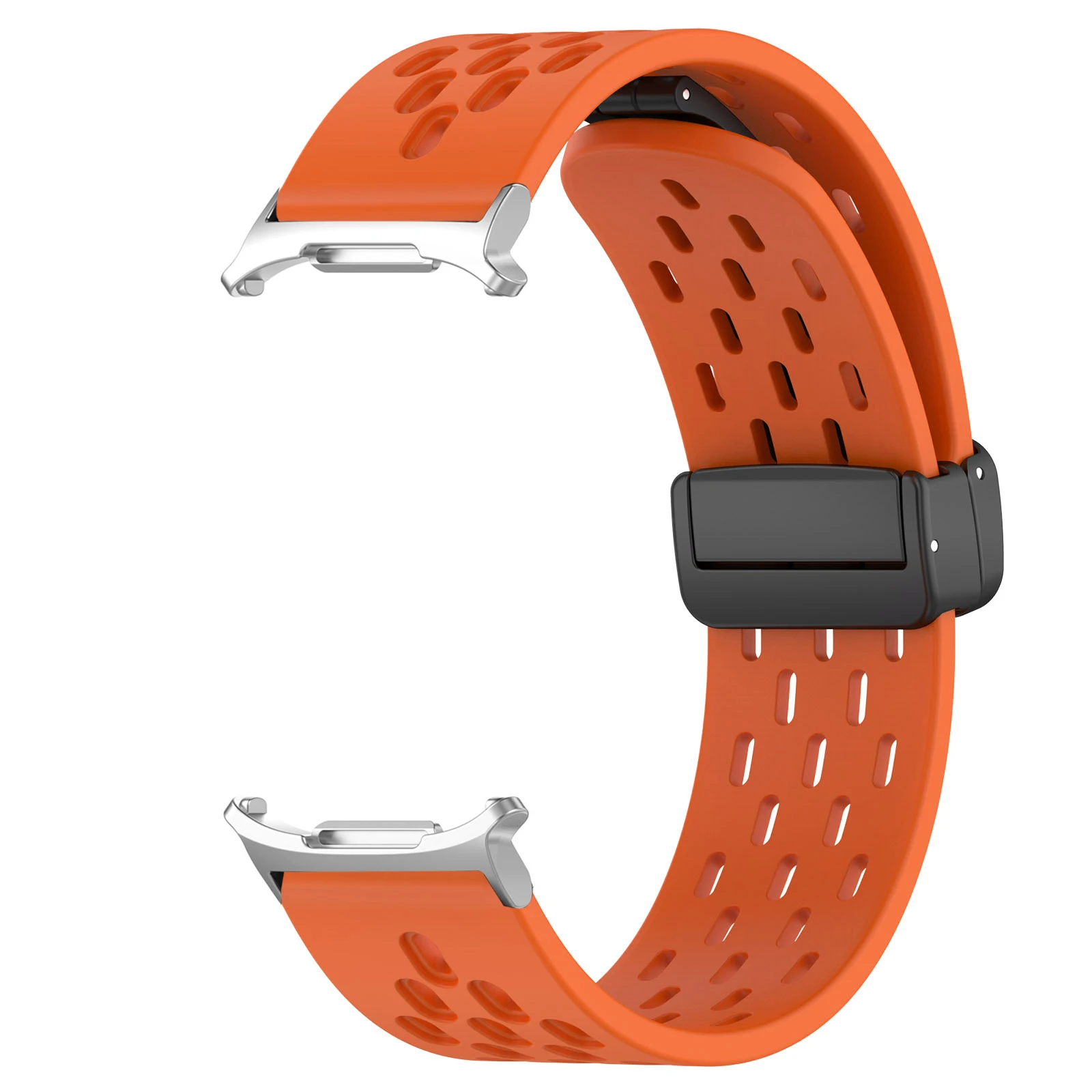 Magnetic Loop For Samsung Watch 7 ultra band 47mm Accessories sport Silicone belt bracelet correa Galaxy Watch Ultra Strap 47 mm