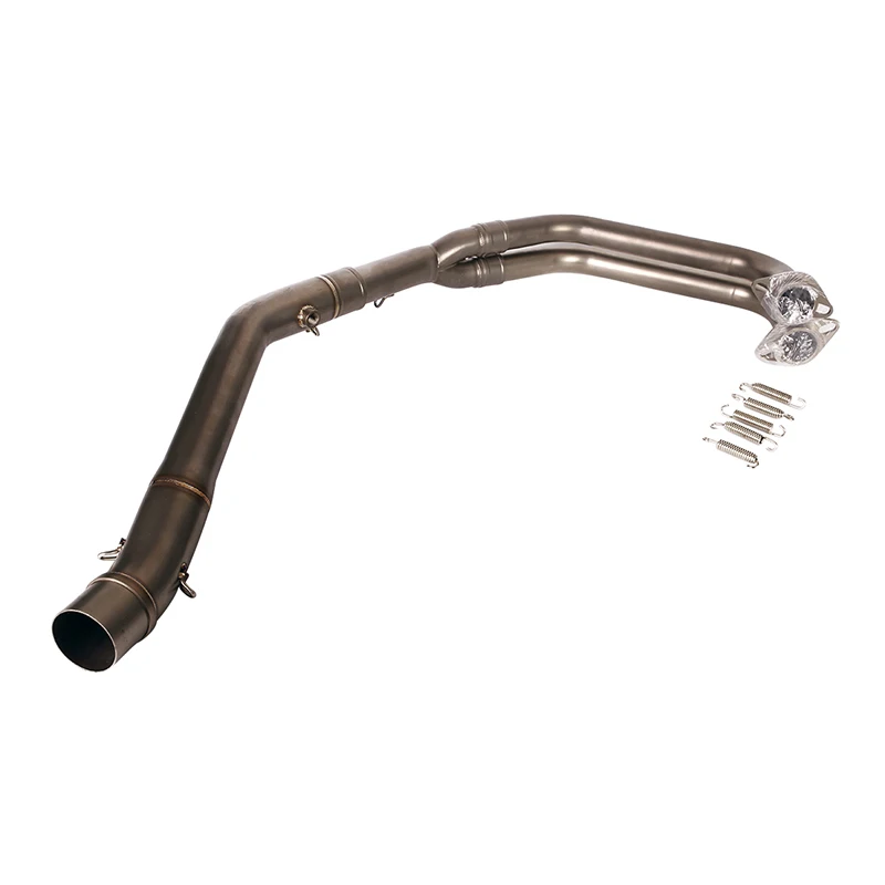 For Yamaha R25 R3 Any Year Motorcycle Exhaust Tail Header Tube Front Link Pipe Stainless Steel Connect Mufflers Silencer