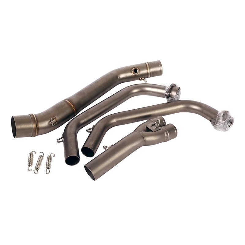 For Yamaha R25 R3 Any Year Motorcycle Exhaust Tail Header Tube Front Link Pipe Stainless Steel Connect Mufflers Silencer