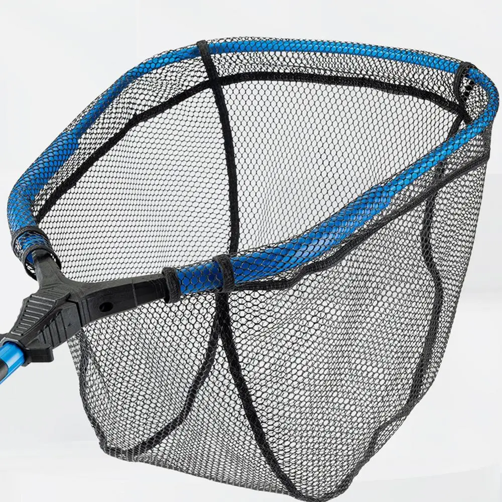 Folding Fishing Net Retractable Foldable Fishing Net Aluminum Alloy Fishing Gear Portable Fishing Landing Net Fishing Tackle