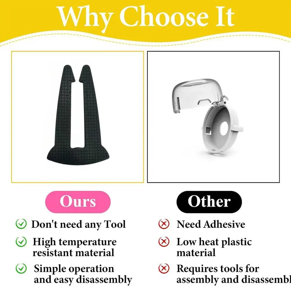 Stove Safety Knob Covers 5 Pieces Oven Knob Covers For Child Safety Silicone Stove Guard Cooktop Protector Prevent Accidental